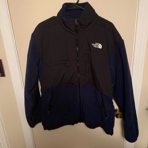 Navy North Face soft shell